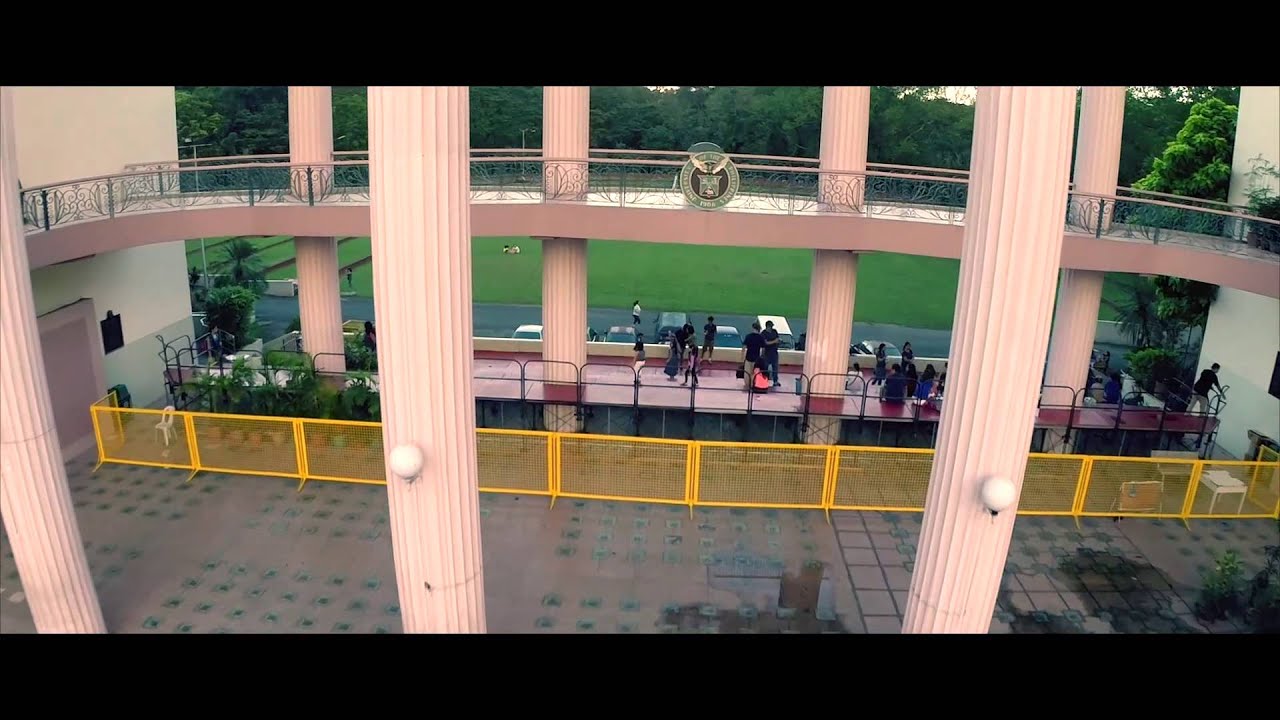 Aerial shot UP Diliman
