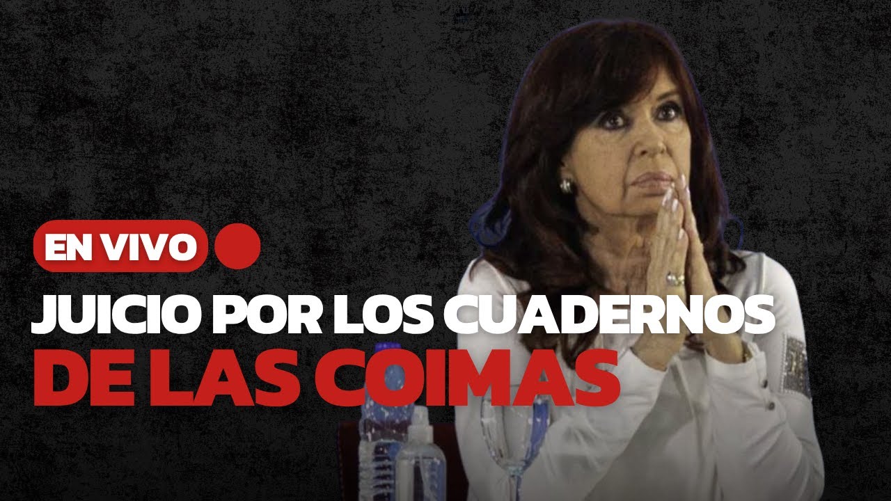 COMIENZÓ EL JUICIO POR LOS CUADERNOS DE LAS COIMAS! CRISTINA KIRCHNER Y OTROS 86 IMPUTADOS