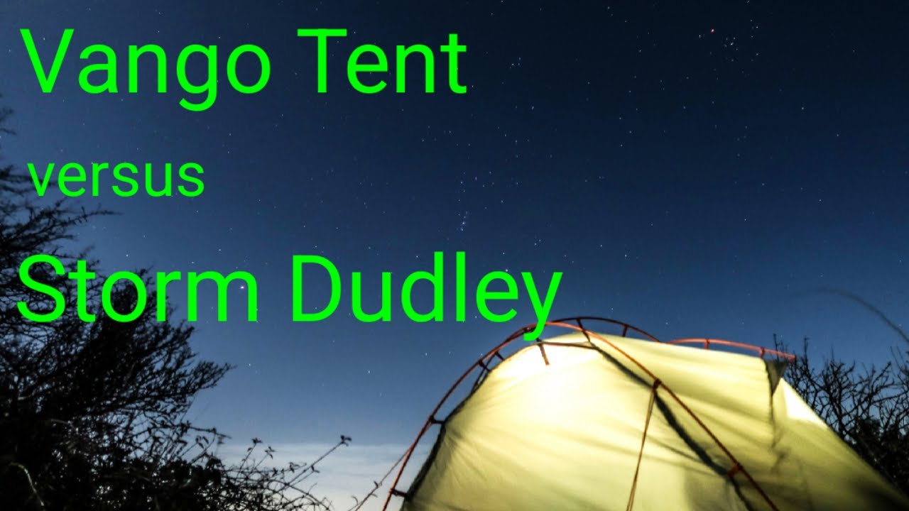 Wildcamp in the Vango Torridon during Storm Dudley, & a look at the Exped Synmat Basic 7.5 sleep mat