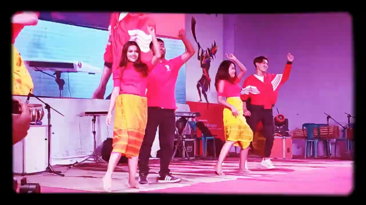 Garo Achik remix dance. presenting by Mickey and her group. Wangla 2021