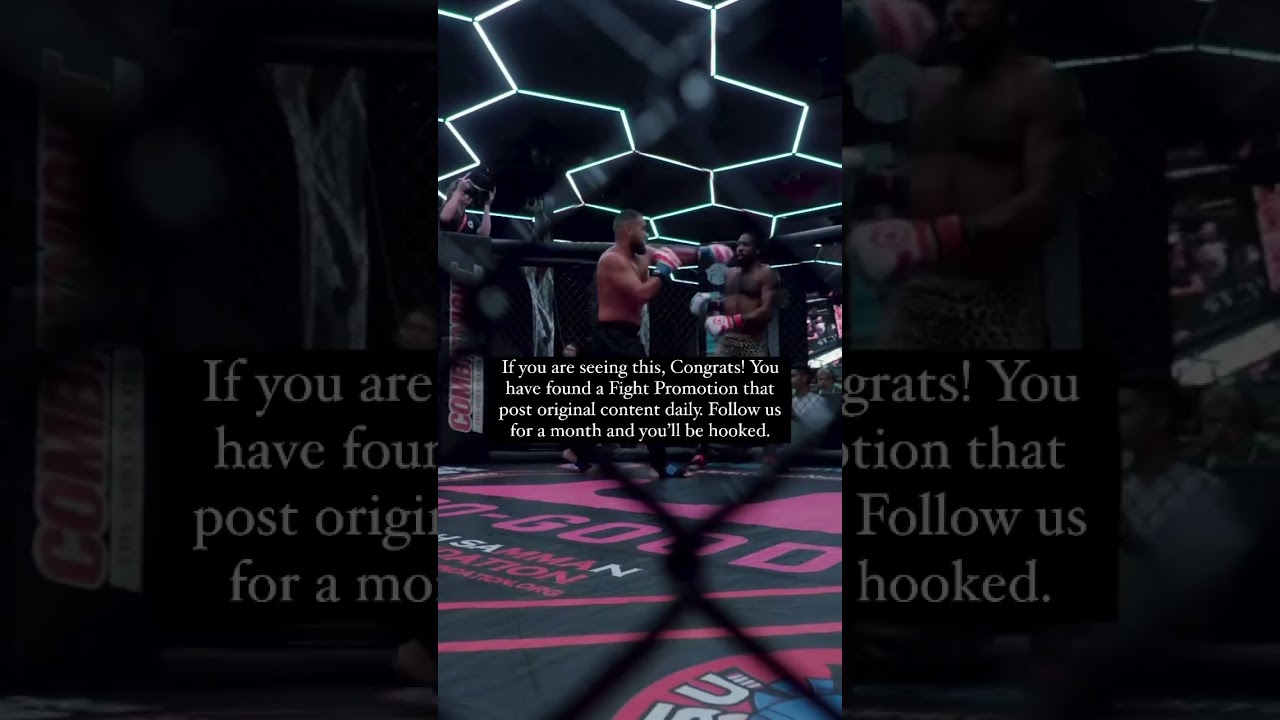 Our Fight Content is always 🔥 and Original. #mma #combatnight #original #fight #promotion