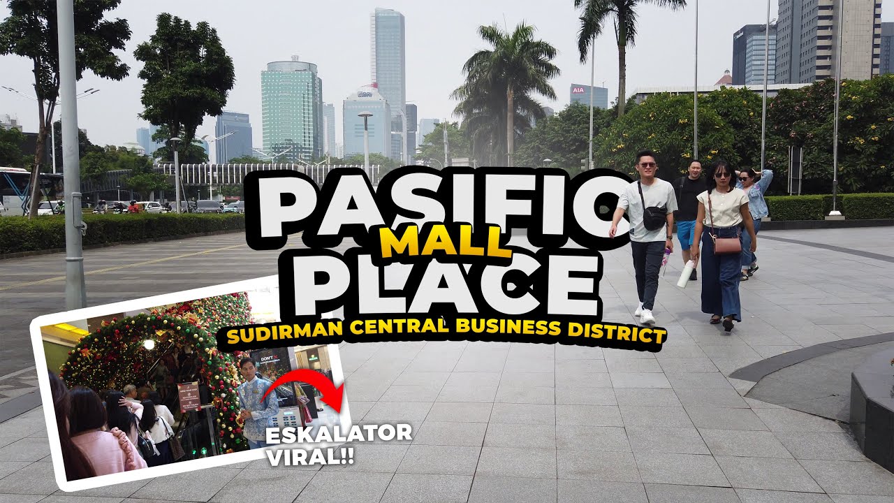 Viral! Eskalator Dekorasi Natal di Pacific Place SCBD Jakarta 🎅🎄