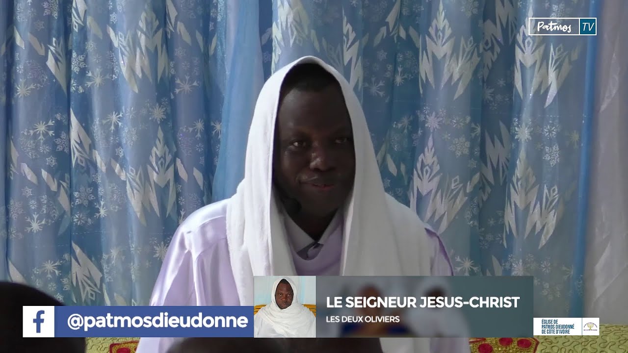 Eglise de Patmos Dieudonné de Côte d'Ivoire_05 12 2021 -  L'enseignement du Seigneur Jésus Christ