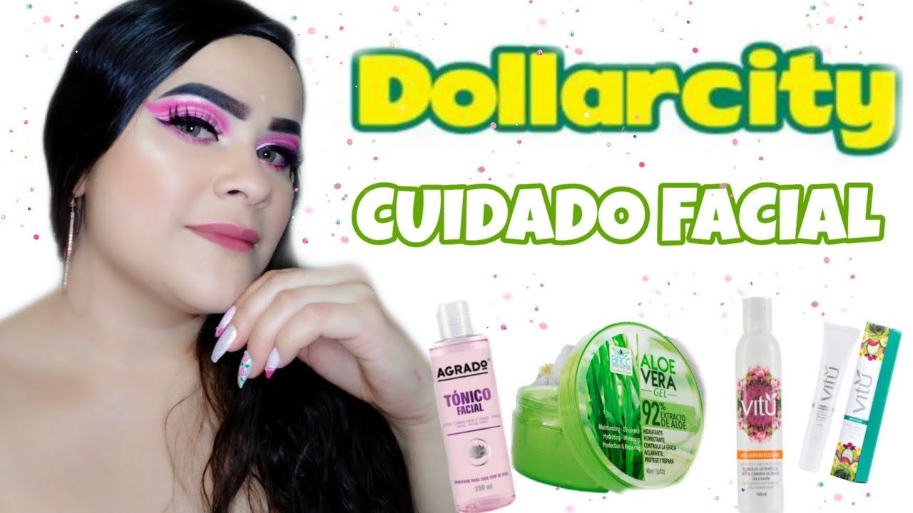 PROBANDO PRODUCTOS de  SKINCARE de DOLLARCITY