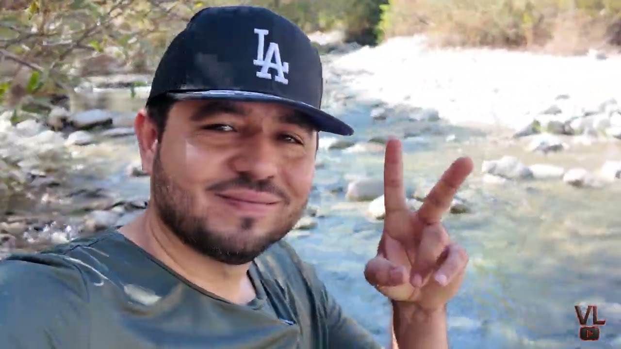 Día de campo en el río,  EL AGUA BIEN CRISTALINA 🌳🪾