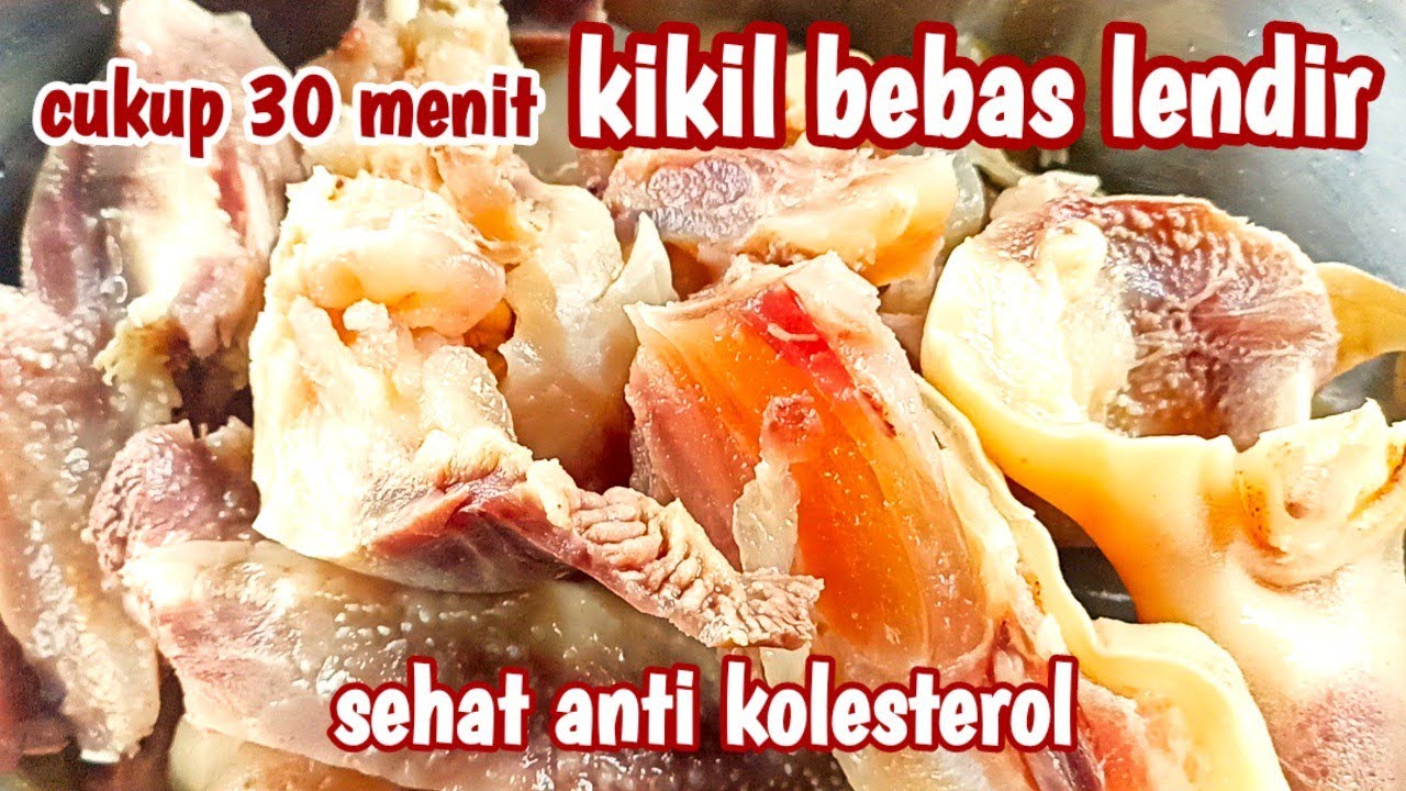 CARA DAN TIPS DARI MBAK TAMI SUPAYA MASAK KIKIL TIDAK BERLENDIR - @MasakanMbakTami