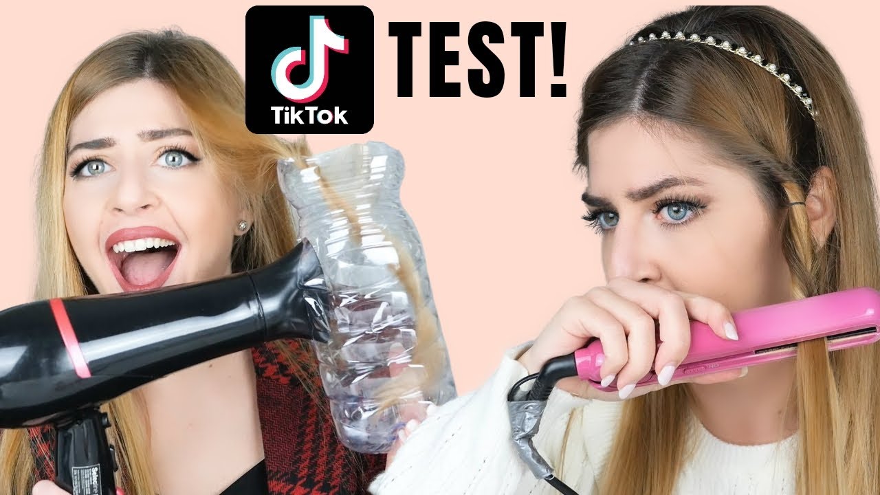 PROVO HACK VIRALI PER CAPELLI! Acconciature di TikTok + routine Senza Trucco