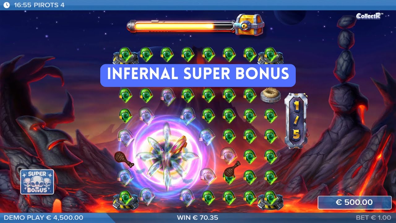 🔥 Pirots 4 Infernal Super Bonus Win! | ELK Studios | Massive Feature Hit! 💥