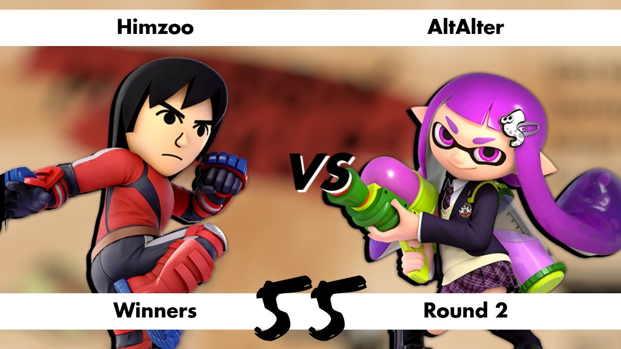 Maroon Mixups #55 - Himzoo (Mii Brawler) Vs. AltAlter (Inkling, Byleth) - Winners Round 2