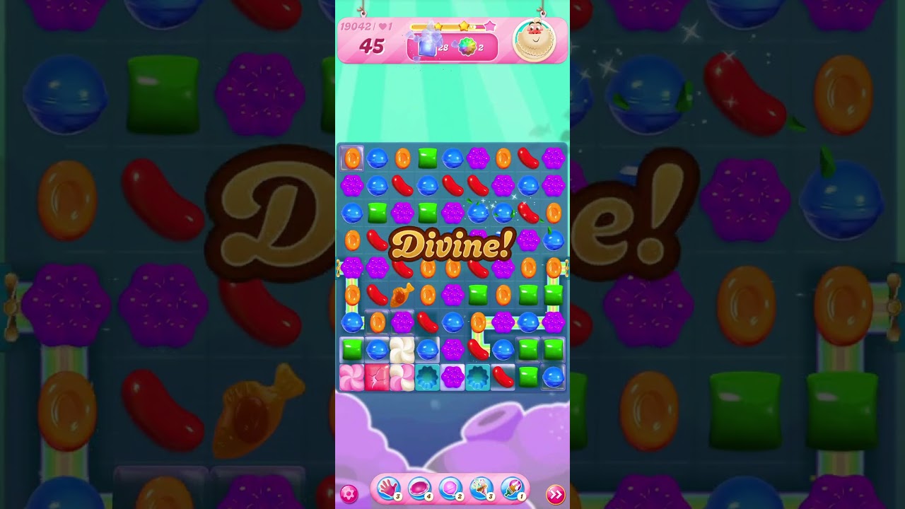 Candy Crush Saga Nivel 19042 completado + *OVNI + 12 MOVIMIENTOS* (level 19042)