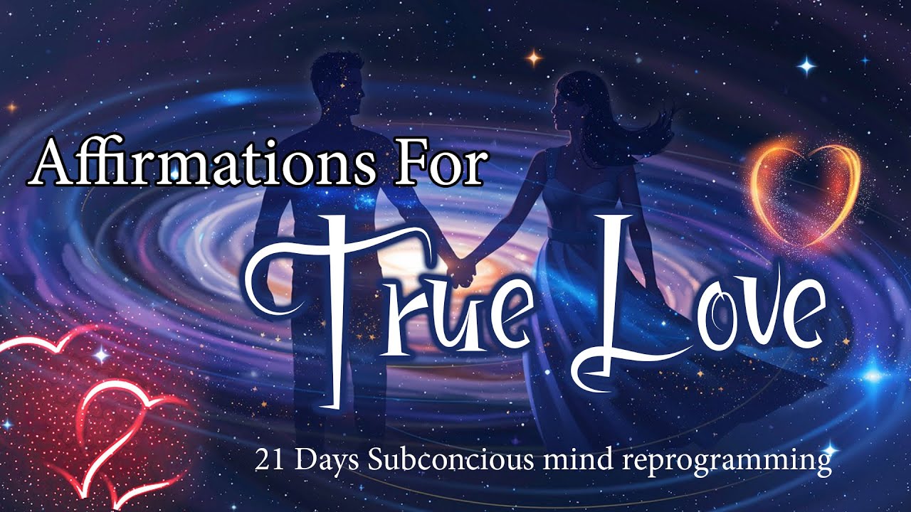 Affirmations for True Love ❤️ Listen Daily /While You Sleep (21-Day Subconscious Mind Reprogramming)