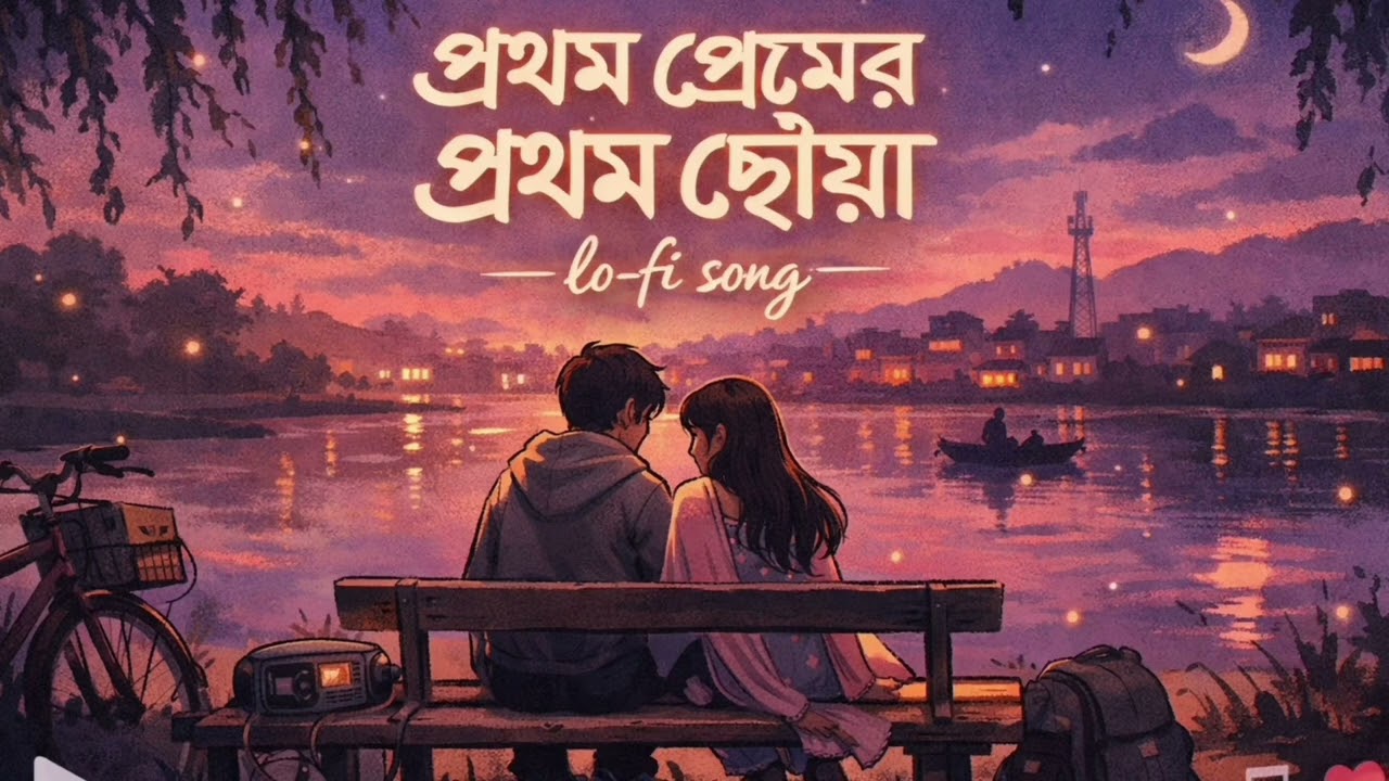 প্রথম প্রেমের প্রথম ছোঁয়া 💖 | Bengali Lo-Fi Love Song | Relaxing & Chill Vibes 🎧