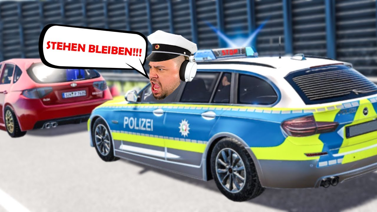 FAHRERFLUCHT vor POLIZEI!!! | Polizei Autobahn Simulator 2