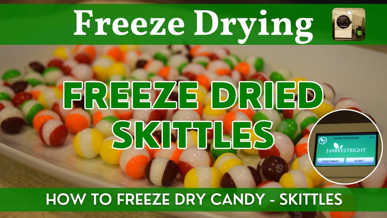 Freeze Dried Skittles | Harvest Right Freeze-Dried Candy | How to Freeze Dry Skittles Step by Step!