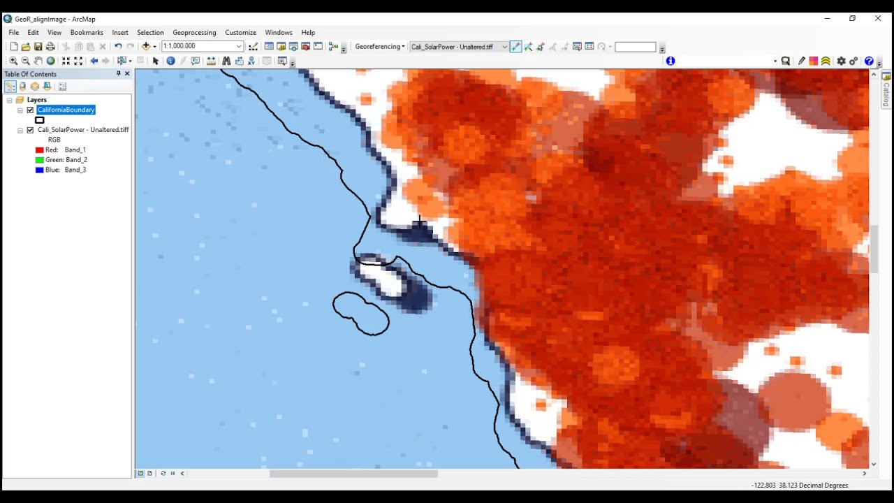 How to georeference an image in ArcMap and Pro