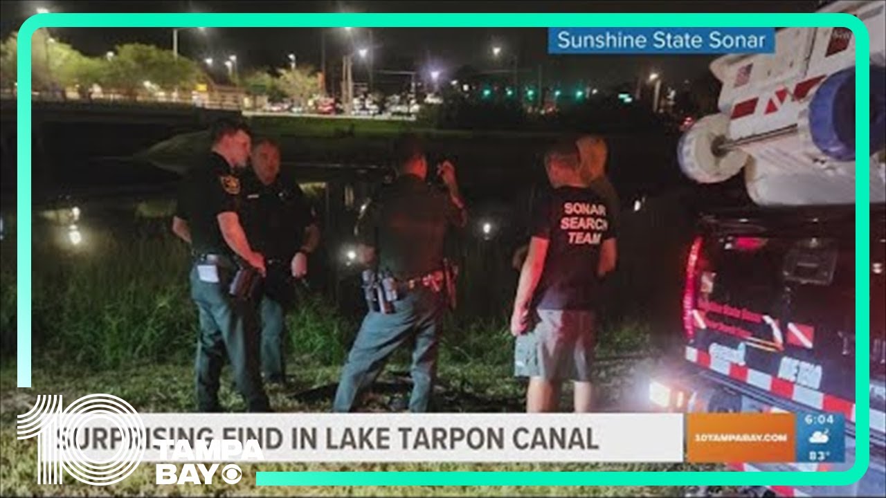 Divers make surprising find in Lake Tarpon canal