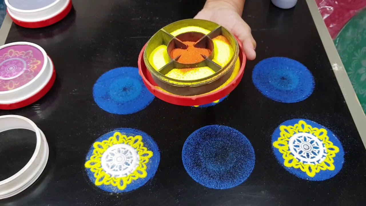 Unboxing Rangoli Magic Box ..How to use Rangoli Magic Box रांगोली मॅजिक बॉक्स इस्तमाल करने का तरीका