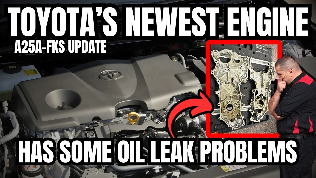 Toyota's Most Common Engine Develops an Oil Leak and Here's Why!