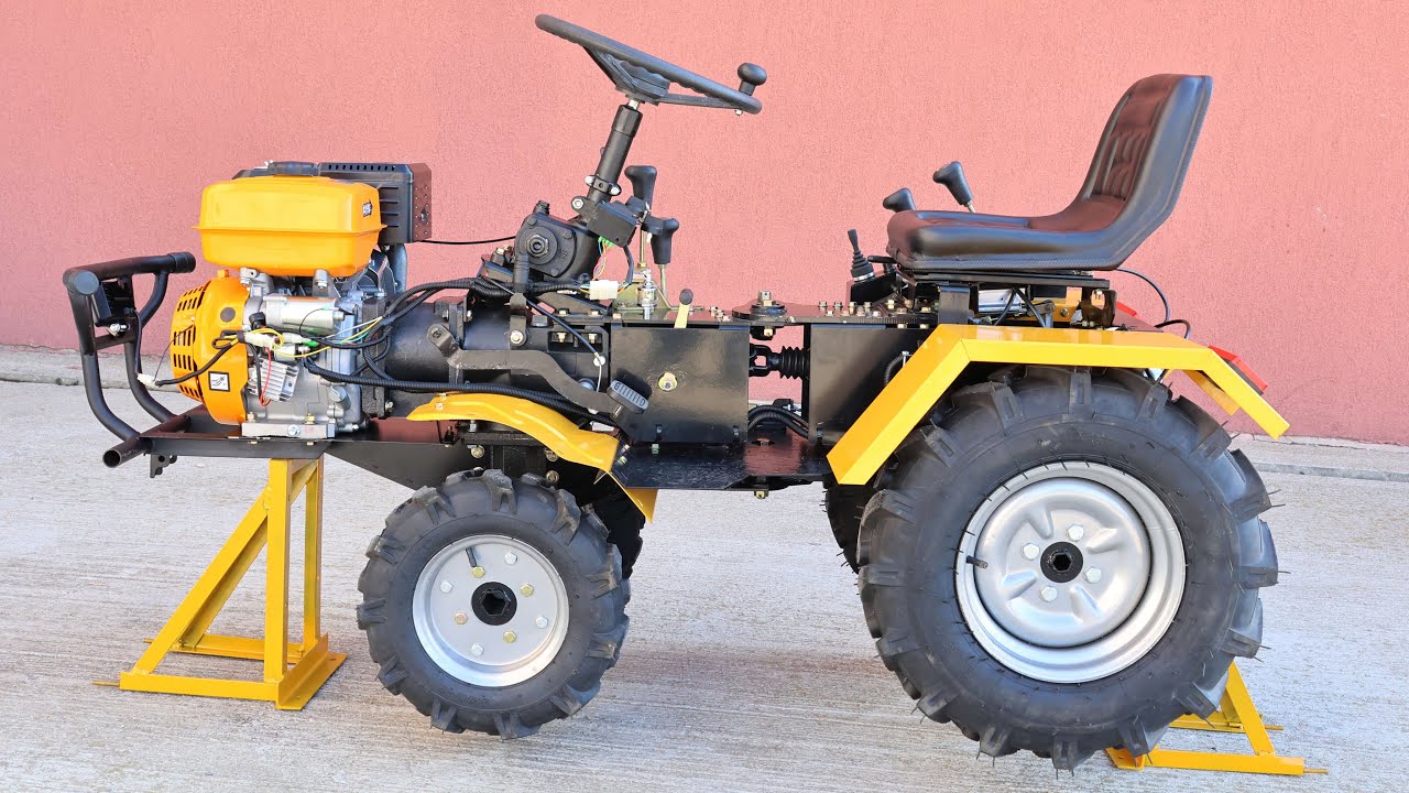 Minitractoarele Progarden Campo T18618 / T12618 Funcționarea reductoarelor și a cutiilor de viteze
