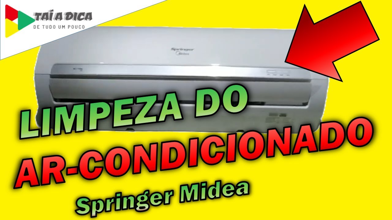 Limpeza Ar-Condicionado Springer Midea