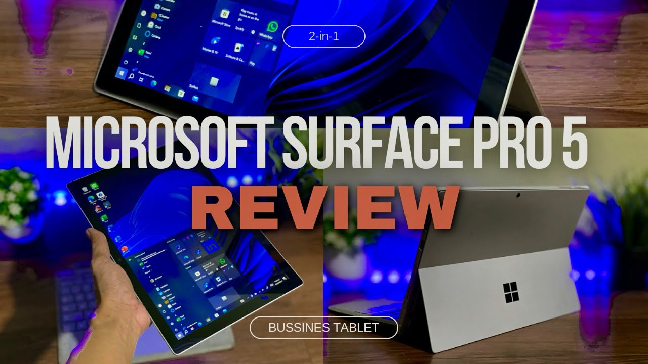 «Microsoft Surface Pro 5 | Полнофункциональный премиальный планшет на Windows с высокой производи...