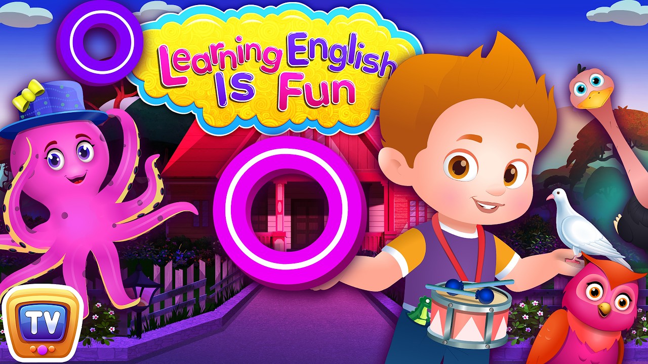 ChuChu TV Learning English Is Fun&trade; | Alphabet O Song | Phonics & Words For Preschool Children