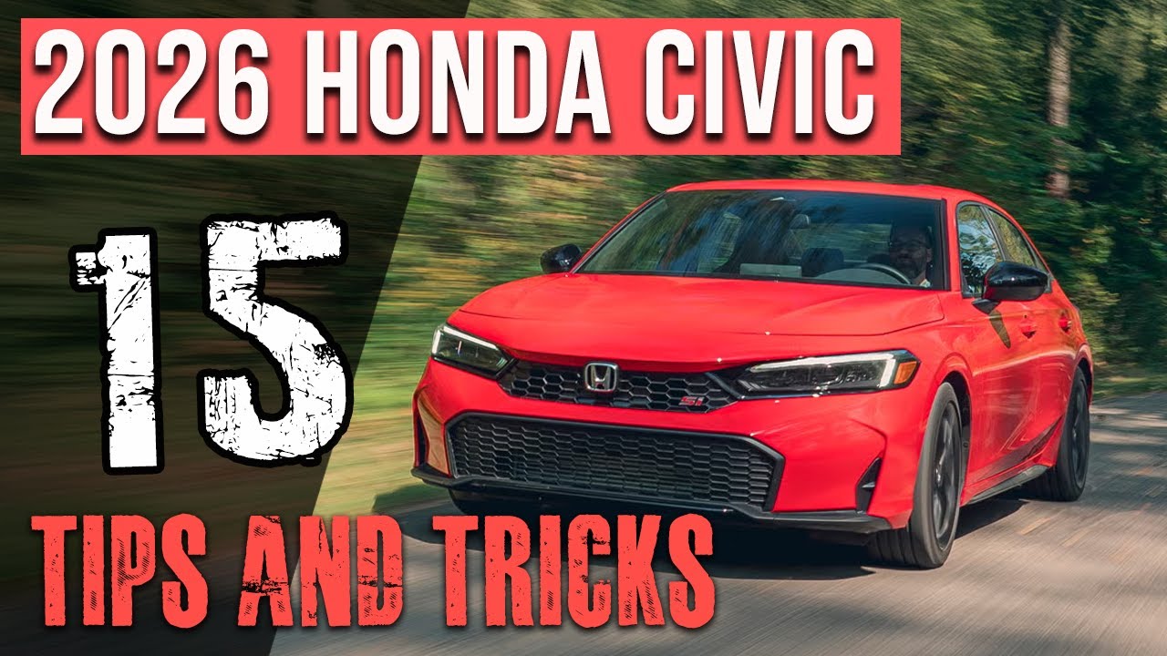 Советы, рекомендации и настройки Honda Civic 2026 года, которые стоит изменить уже сегодня