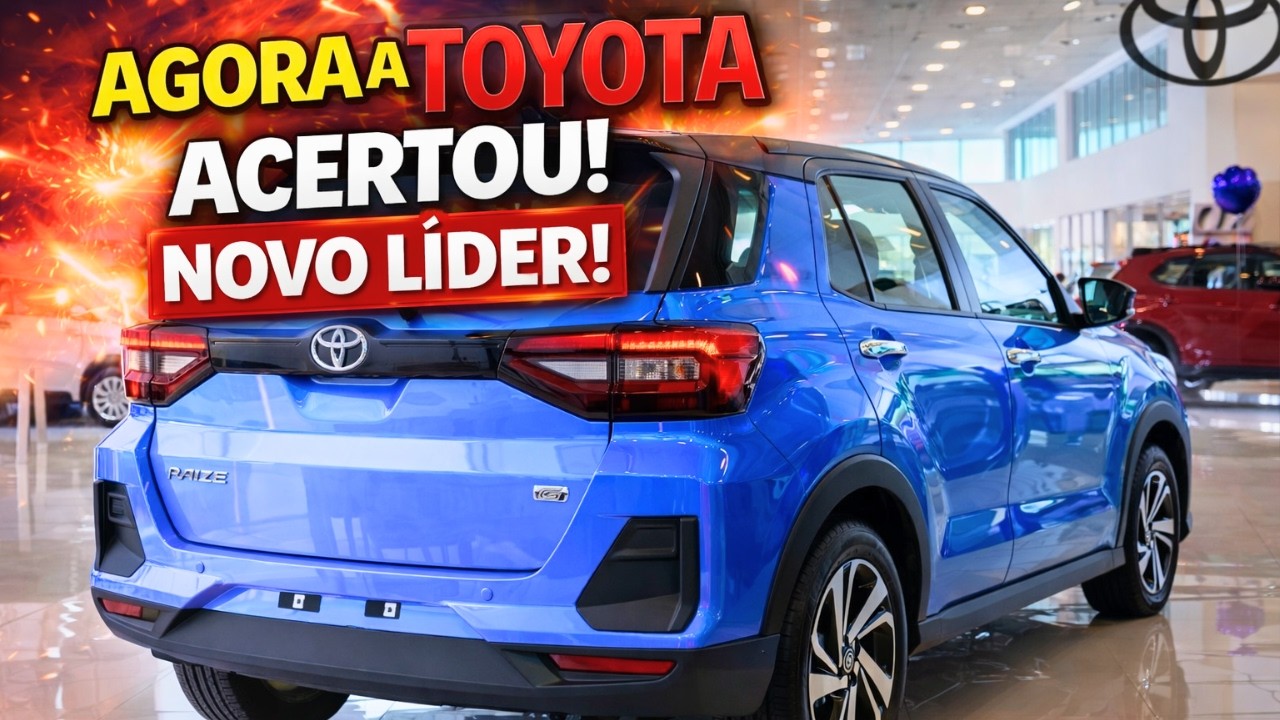 TOYOTA ACERTA EM CHEIO! CONHEÇA O SUV QUE PODE VIRAR NOVO LÍDER