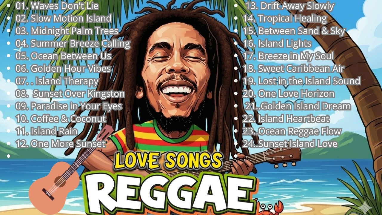 Waves Don't Lie 🌊 20 Tropical Reggae Chill Songs | Relaxing Island Beach Mix