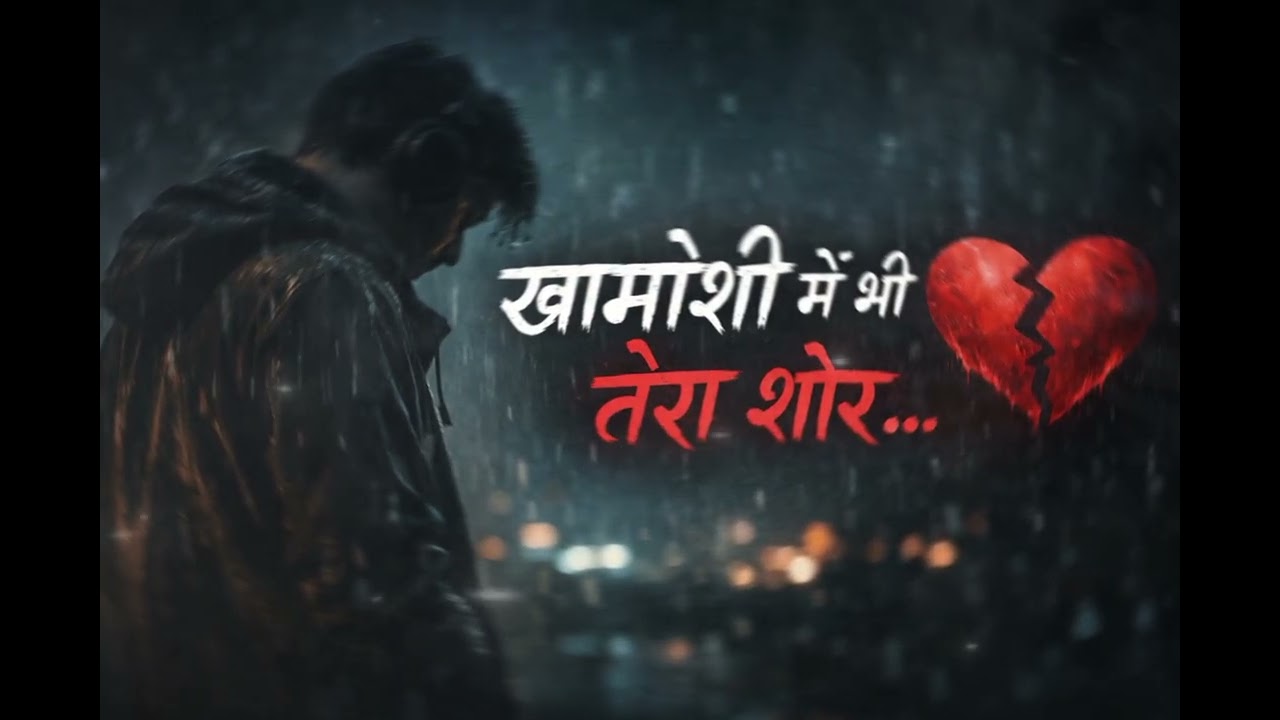 Khamoshi Mein Bhi Tera Shor 💔 | Heart Touching Sad Breakup Song | Alone Feel #lofimusic #viral #lofi