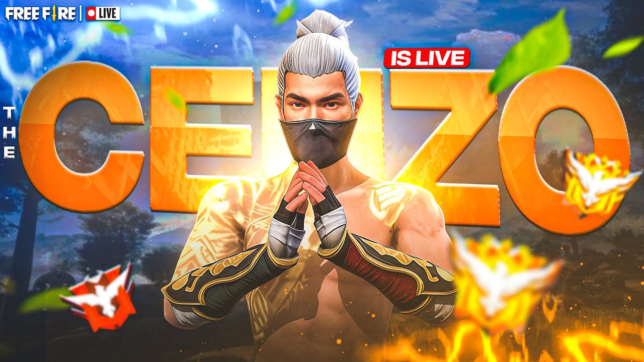 🔴 FreeFire Live |Penguin Path to BOOYAH 🐧✌️| The Cenzo [DAY-15]