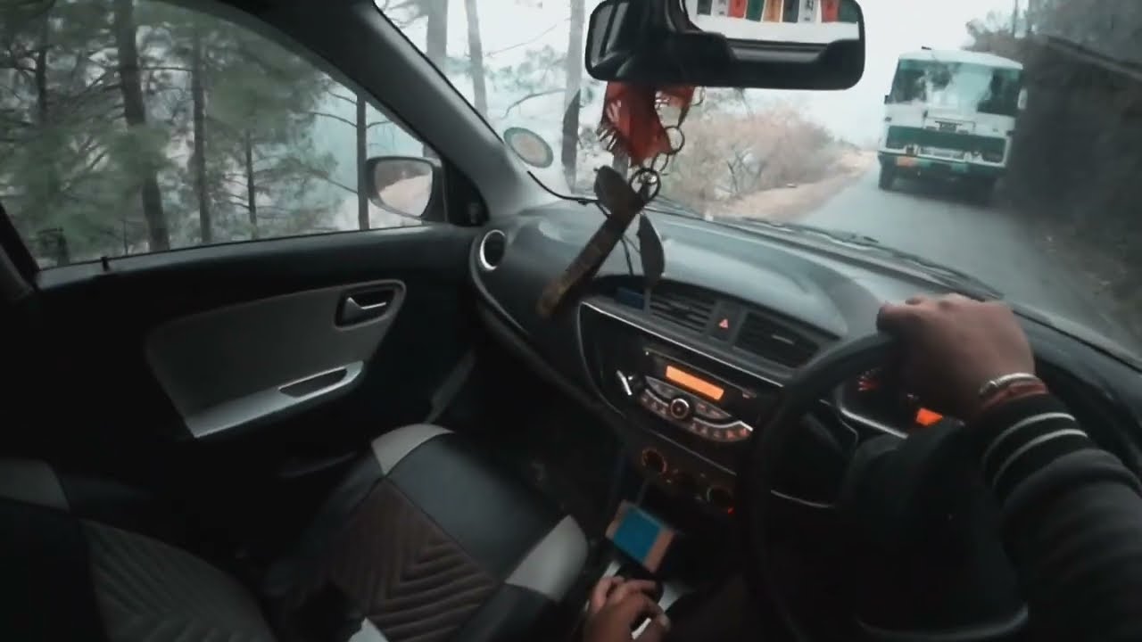 POV : Suzuki Alto hyperdrive | Hilly terrain| evening drive .