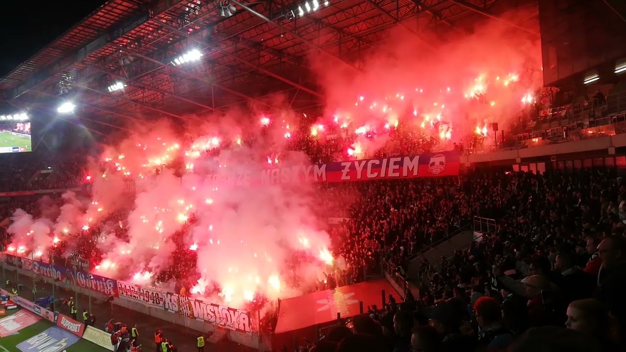 Górnik Zabrze - Legia Warszawa (Poland) | 05.10.2025 | Pyro show