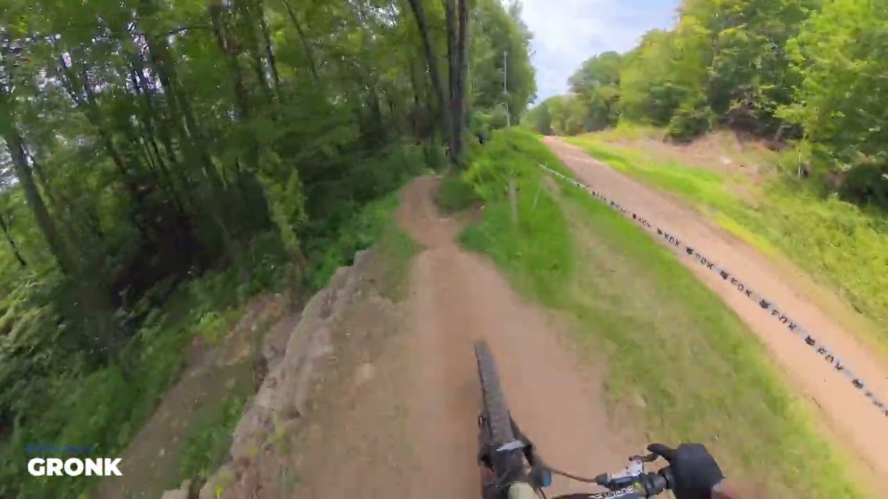 GRONK + BLUE PULASKI FULL TRAIL POV | Thunder Mountain Bike Park | Charlemont, MA