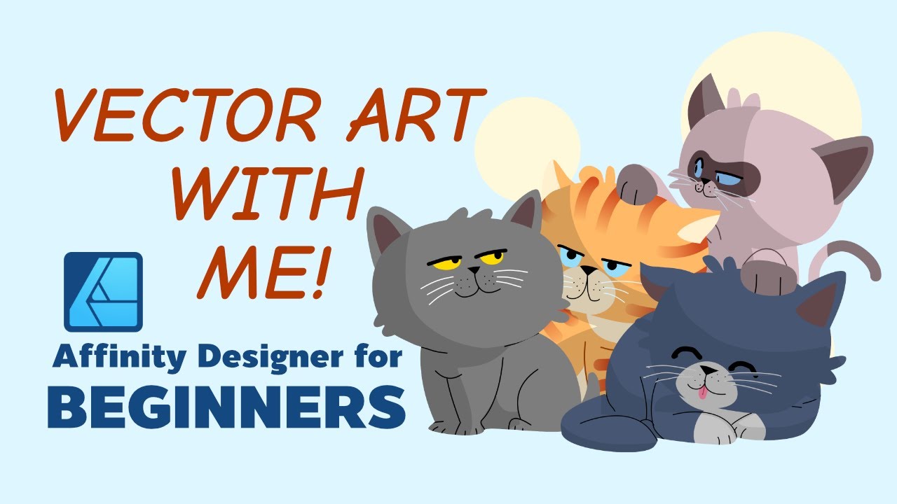 Affinity Designer : Inking & Coloring with Pencil Tool