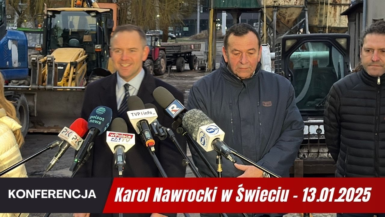 Karol Nawrocki w Świeciu