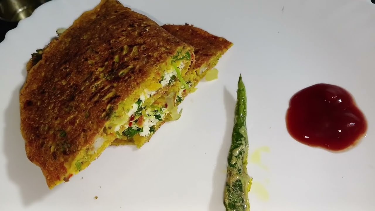 बेसन का चीला helthy and testy receipe 