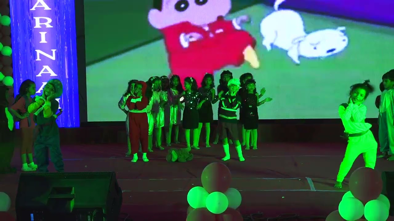 ANNUAL  DAY 23- 24 (DANCING TOONS)  - CARTOON CHARACTERS ARE DANCING