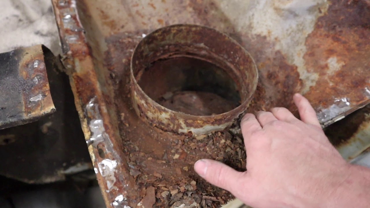 Complete Cowl Panel Removal on a 1965 Mustang