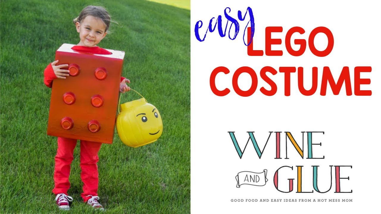 Easy Lego Halloween Costume for Kids