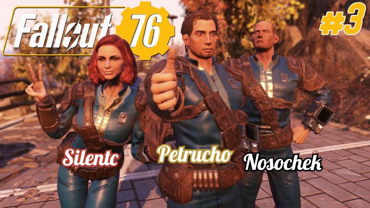Просто gameplay Fallout 76 с друзьями #3