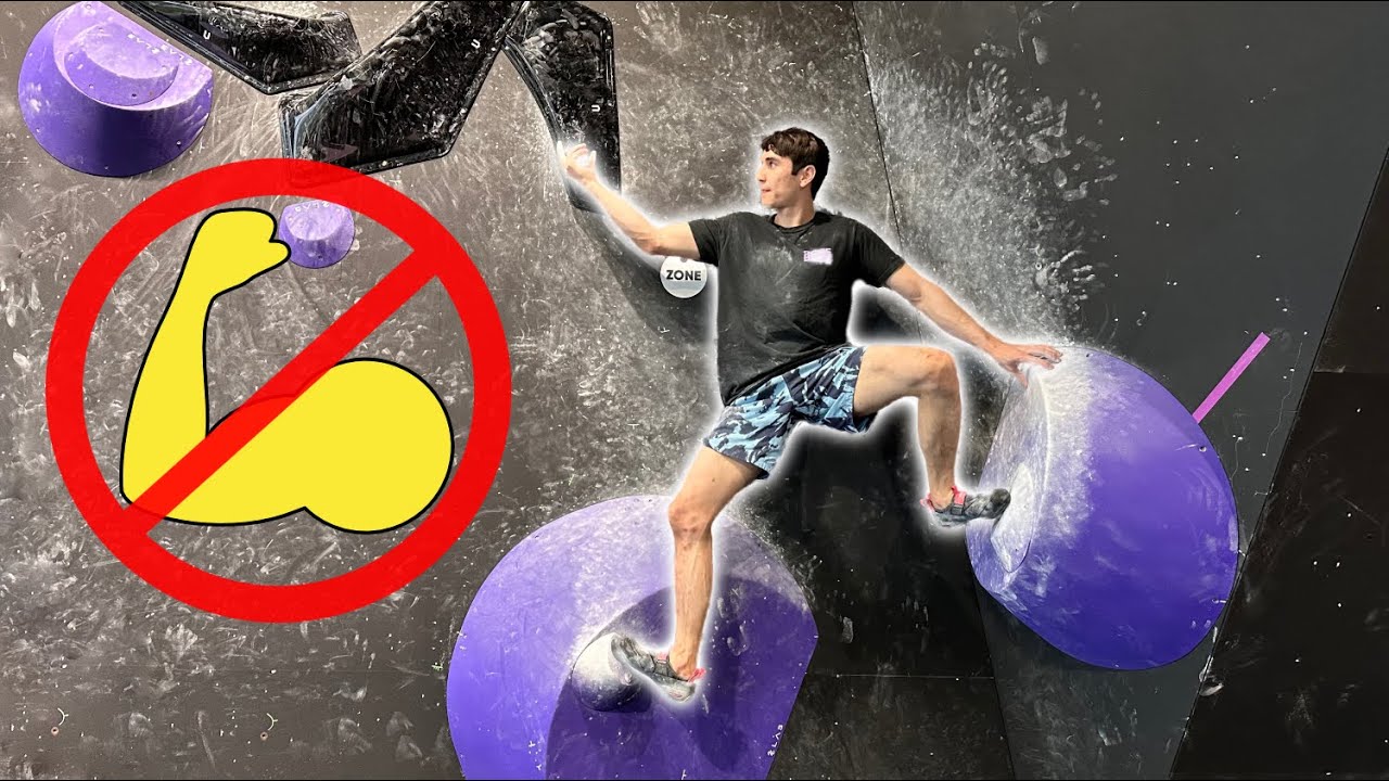 Using TECHNIQUE to compensate for LACK OF POWER! • Bouldering Vlog at Rose Bloc Longueuil