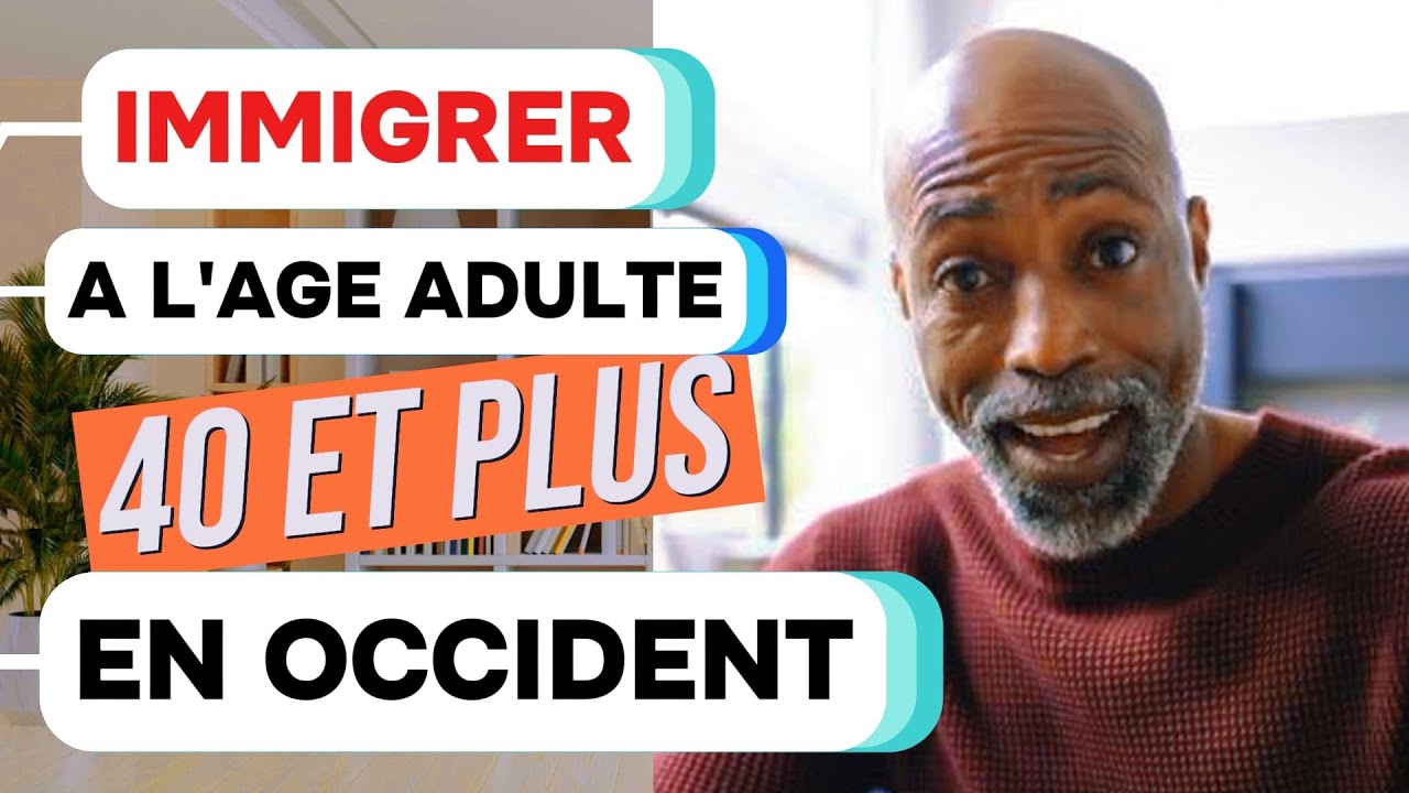 Immigrer a l'age de 40 ans et Plus en occident, Un Danger Permanent ?