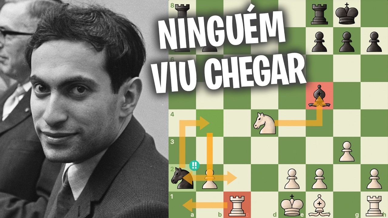 ♟️ O Ataque Surpresa de Mikhail Tal Que Ninguém Viu Chegar