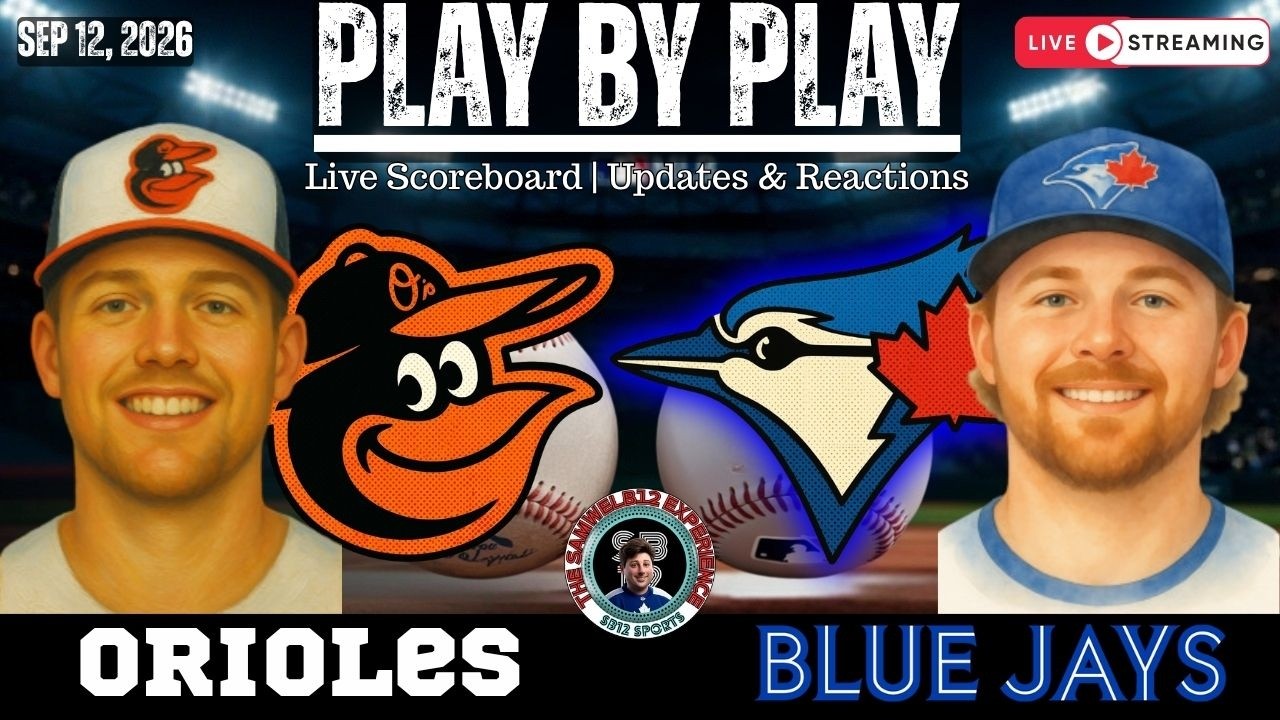 🧢 LIVE:  Toronto Blue Jays vs Baltimore Orioles MLB | Play by Play & Reactions!