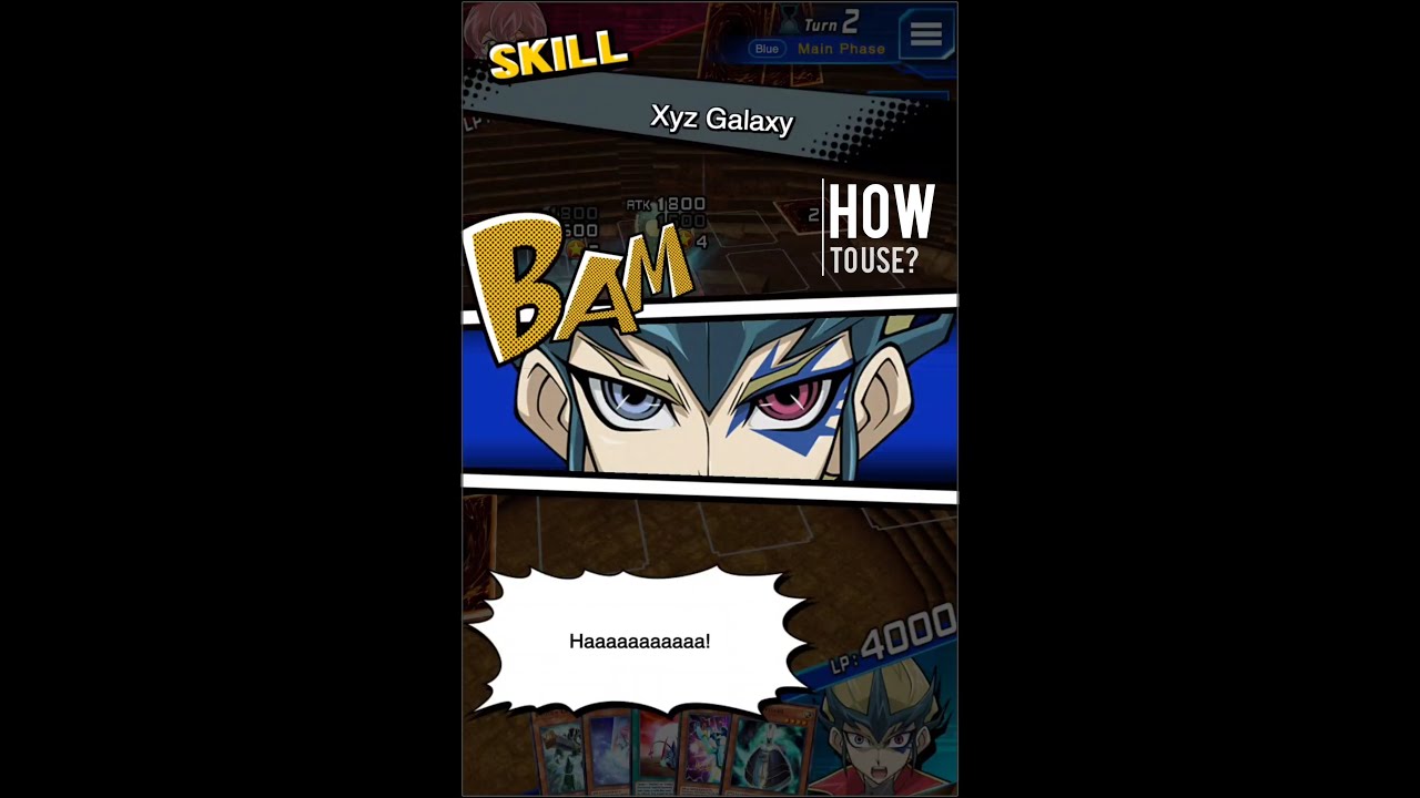 Yugioh Duel Links - HOW to use Kite's Skill: XYZ Galaxy