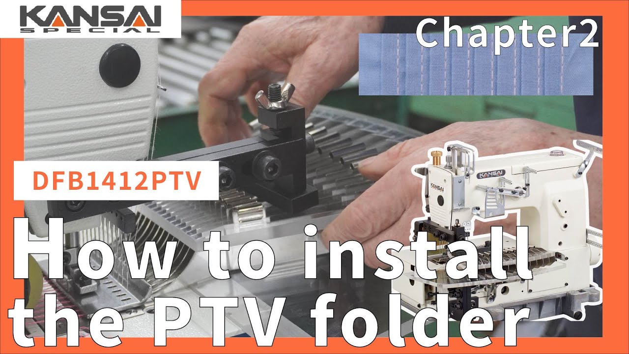 DFB1412PTV  How to install the PTV folder 【chapter2】