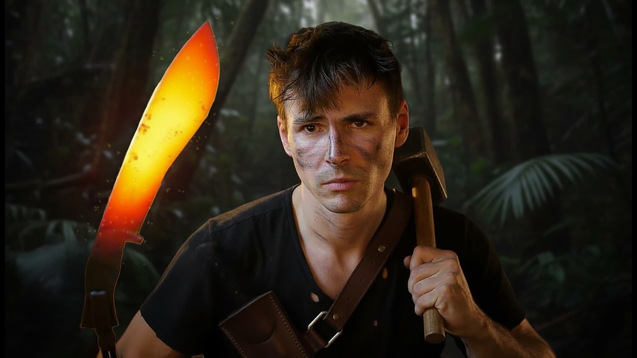 Survival Kukri Schmieden - Brutalstes Messer, das ich je gebaut habe!