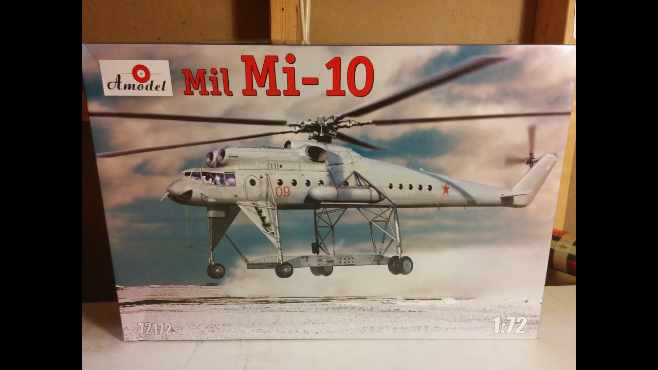 Mil Mi 10 Helicopter Kit Review 1/72 A-Model