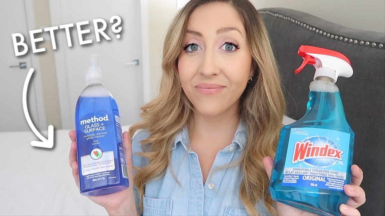 NON TOXIC CLEANING PRODUCTS: Is Method Glass Cleaner Healthier Than Windex?